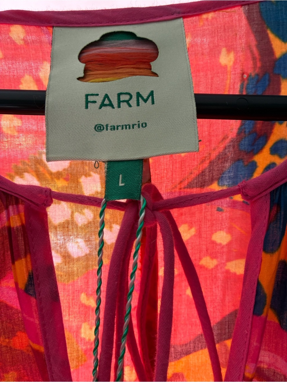 FARM Rio colorful party Midi Dress - Picture 3 of 5